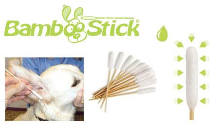 Kerbl Bastoncillos para los oídos Bamboo Stick para perro KERBL