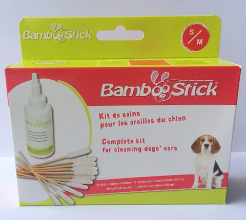 Kerbl Bastoncillos para los oídos Bamboo Stick para perro KERBL