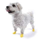 Botas protectoras para perros. Color Amarillo. XXS