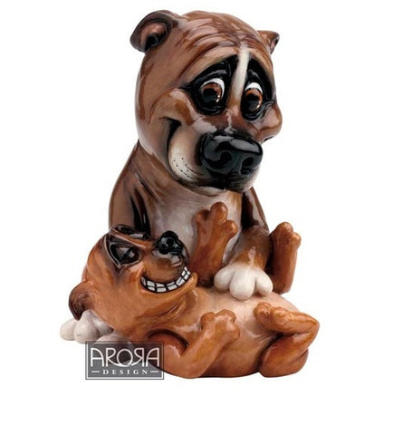 Figura de Piedra Ceramica Maciza Stuffy & Pup